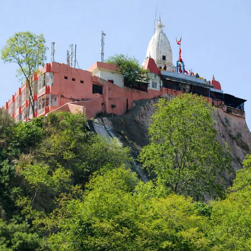 Mansa Devi Temple Haridwar located on Bilwa Parvat overlooking the city