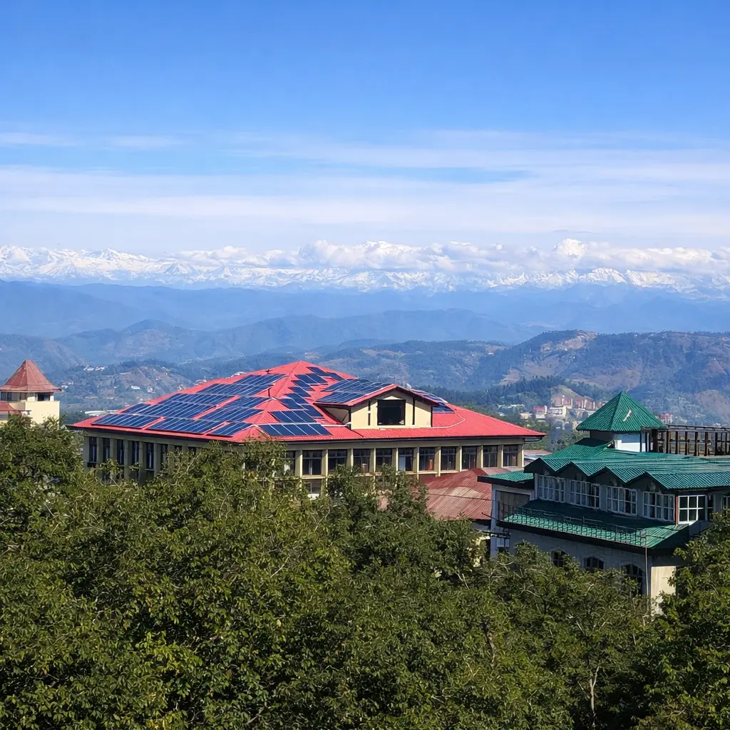 “Summer Hill Shimla tourist spot featuring green forests, mountain views, and peaceful hill-station vibes”