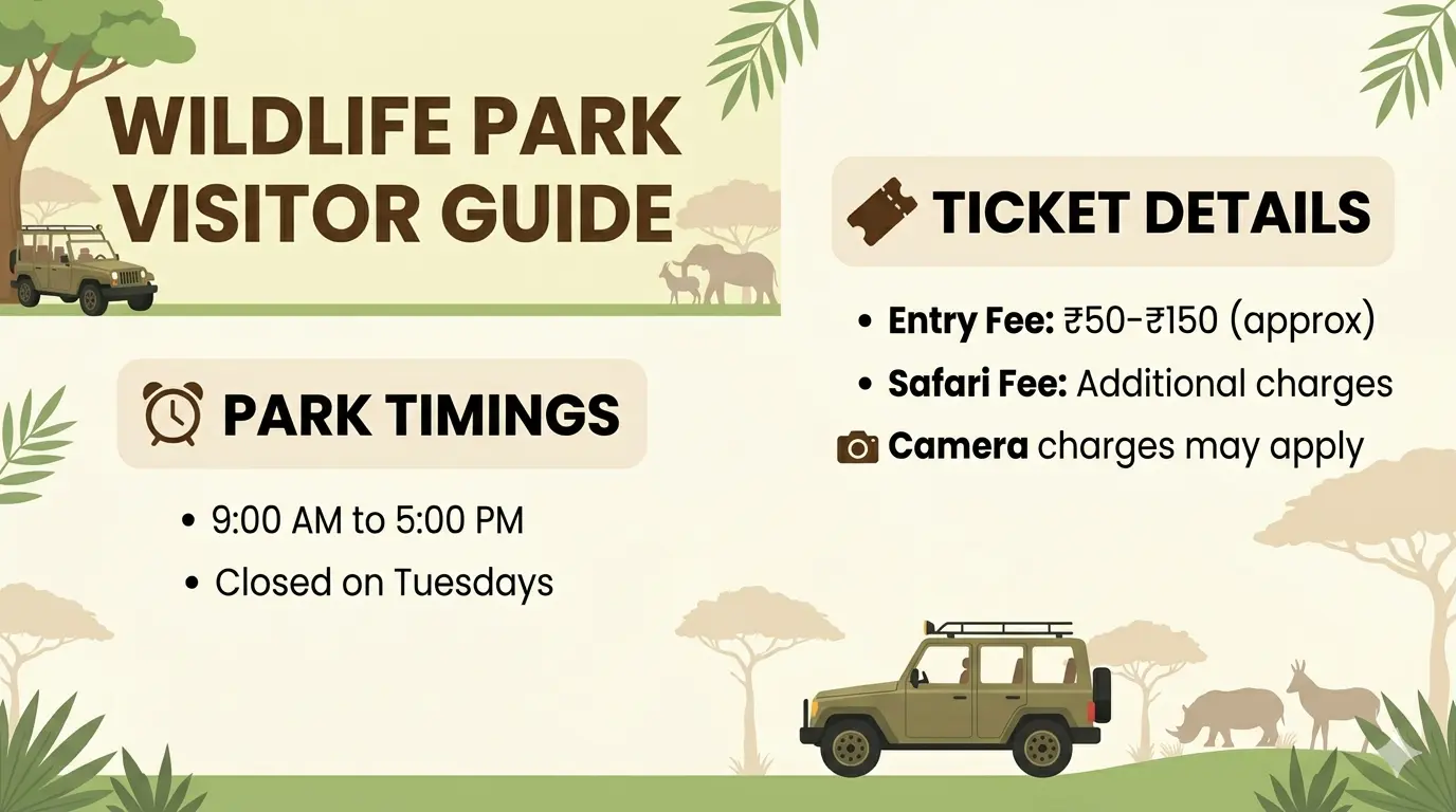 TICKET DETAILS OF PARK
